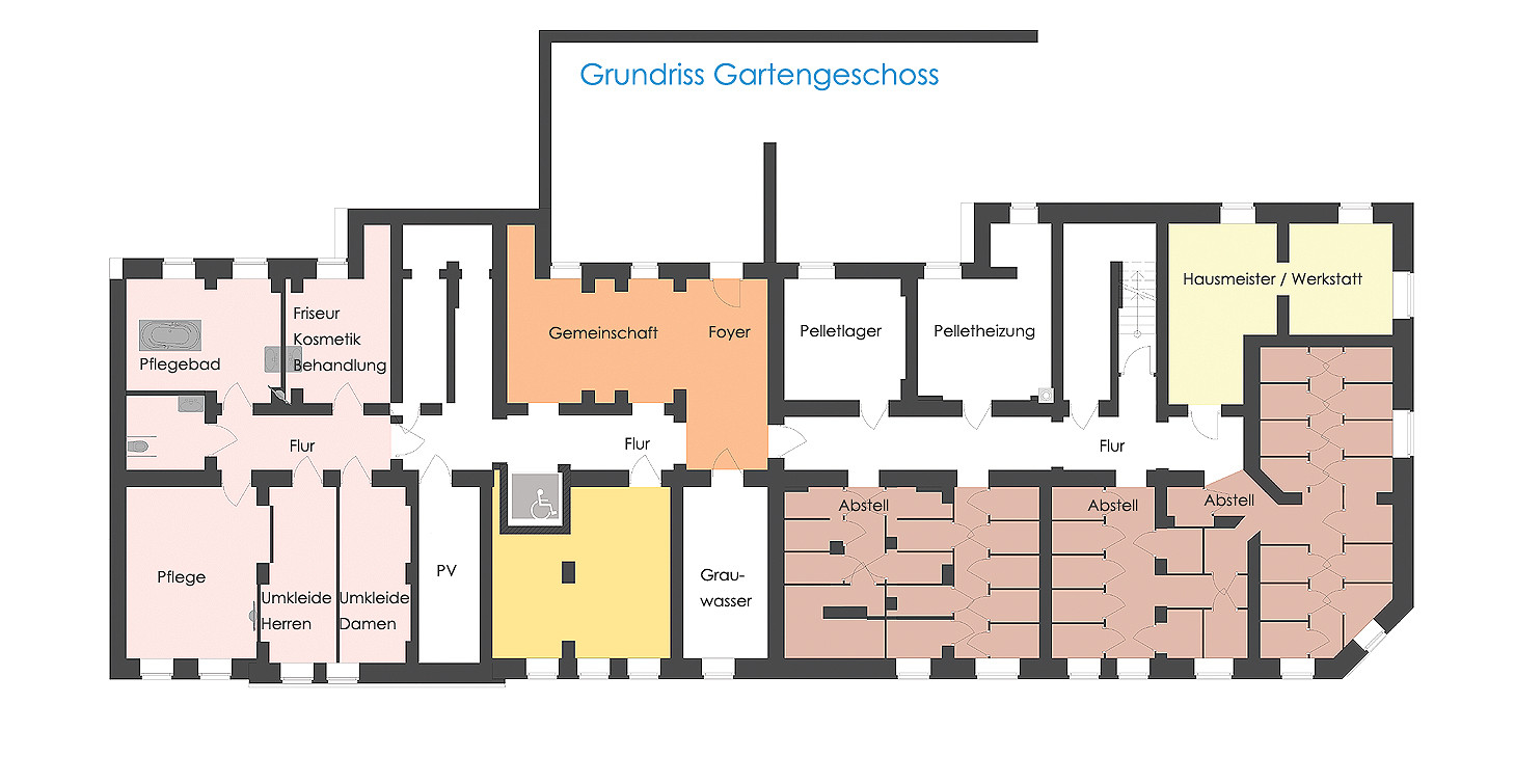 Gartengeschoss